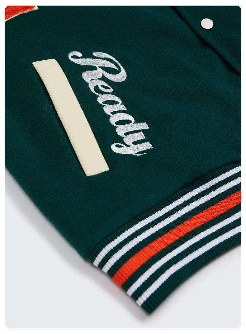 Jacket Varsity Verte