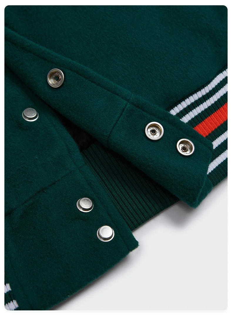 Jacket Varsity Verte