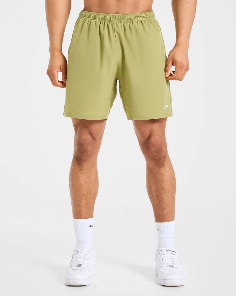 Core 7" Shorts - Citrus Olive
