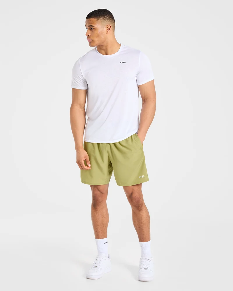 Core 7" Shorts - Citrus Olive