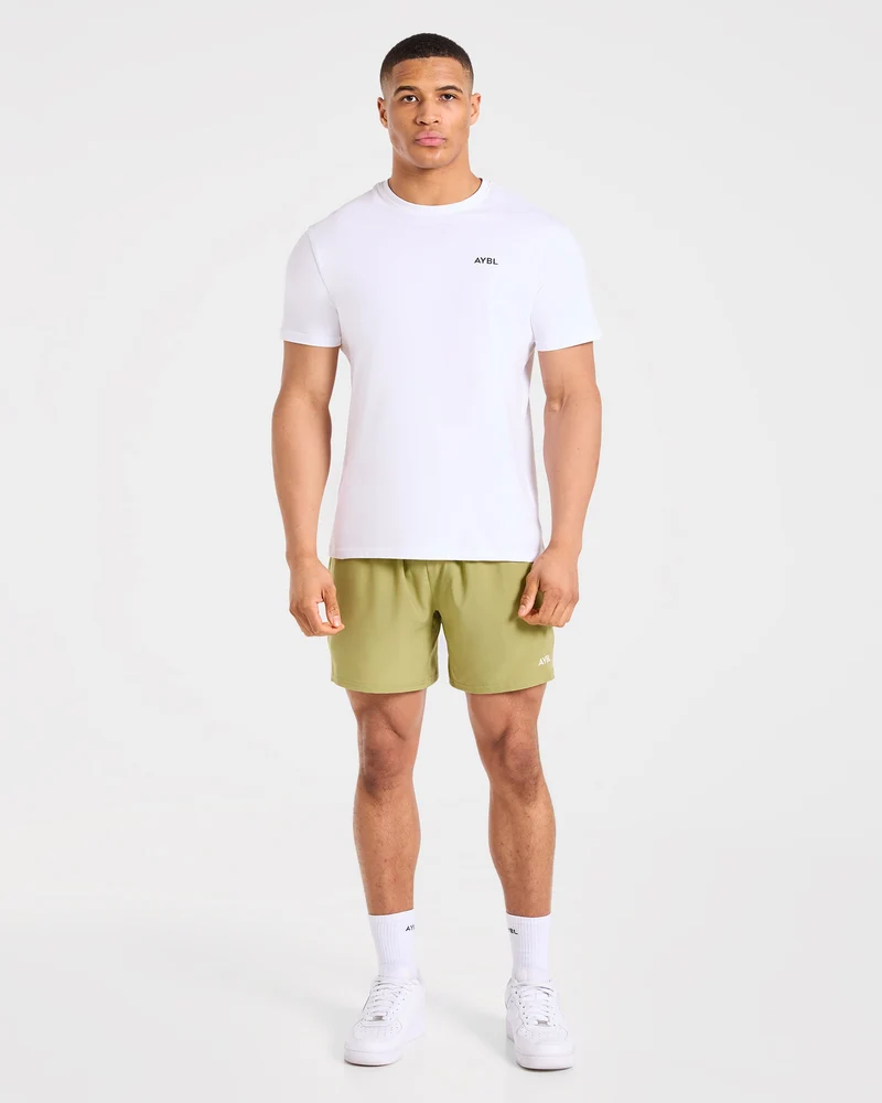 Core 5" Shorts - Citrus Olive