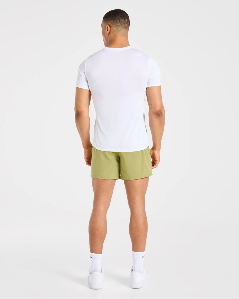 Core 5" Shorts - Citrus Olive
