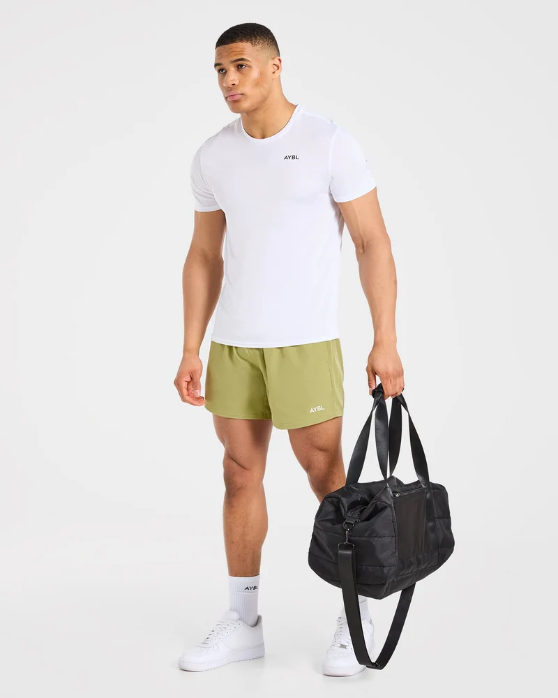 Core 5" Shorts - Citrus Olive