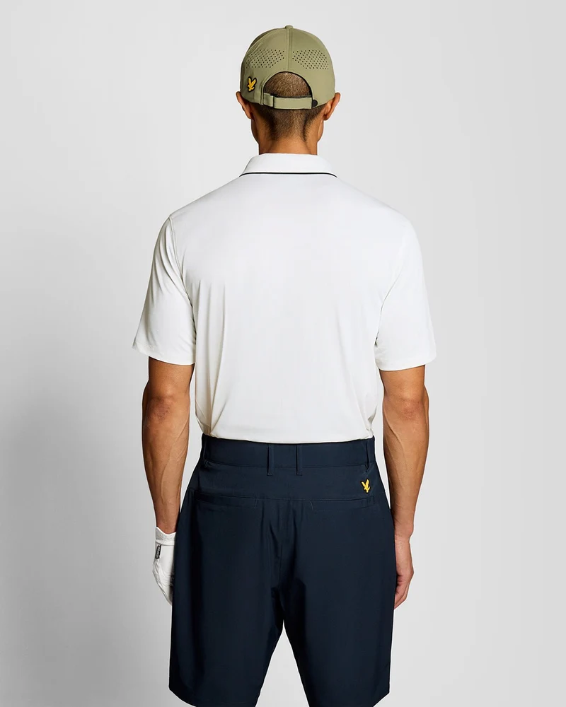 Contrast Collar Polo Shirt