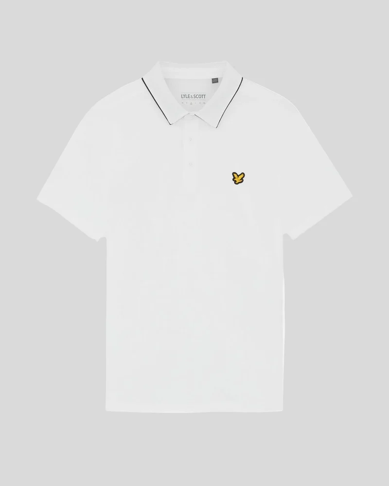 Contrast Collar Polo Shirt