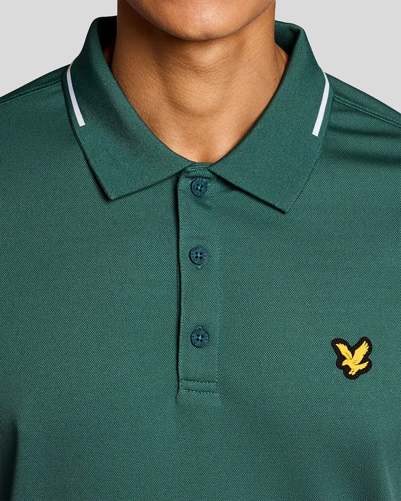 Tipped Technical Polo Shirt