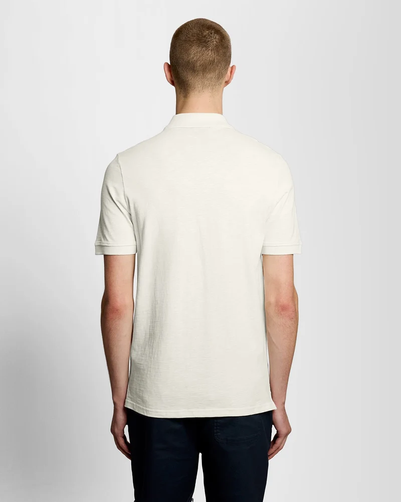Fine Cotton Slub Polo Shirt
