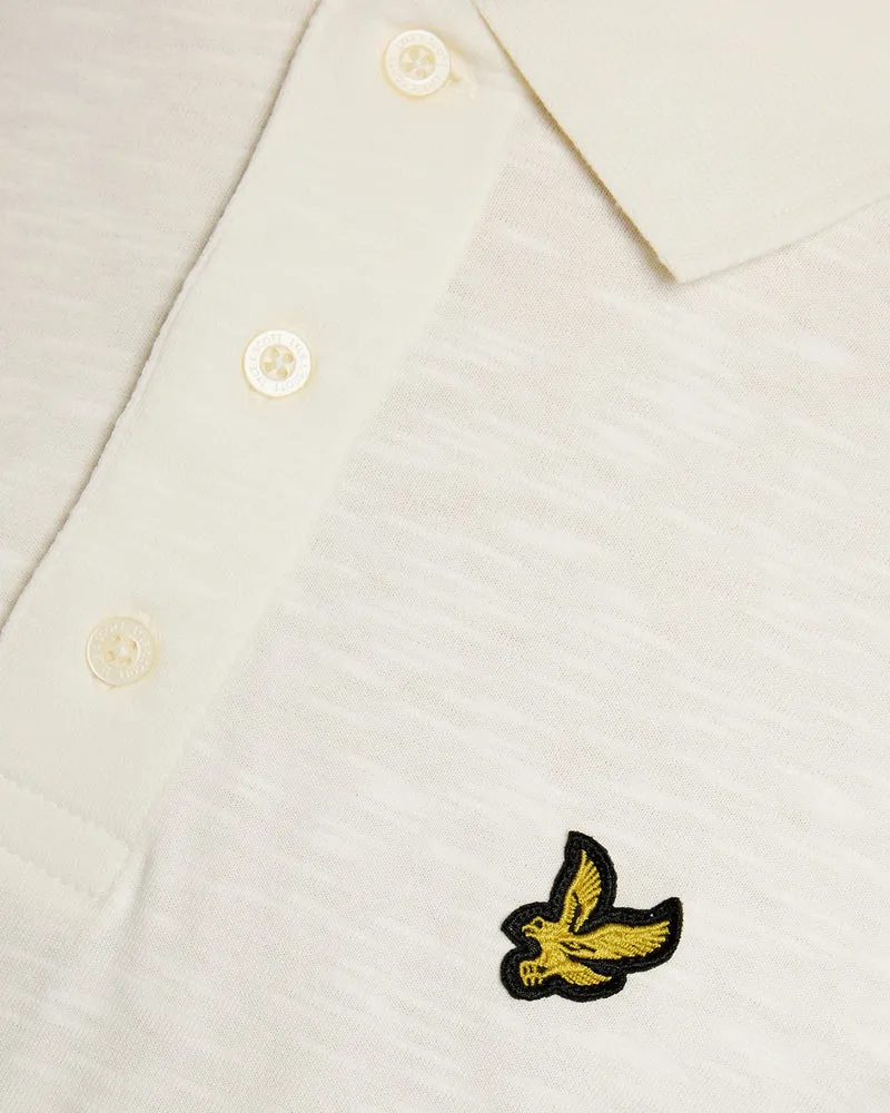 Fine Cotton Slub Polo Shirt