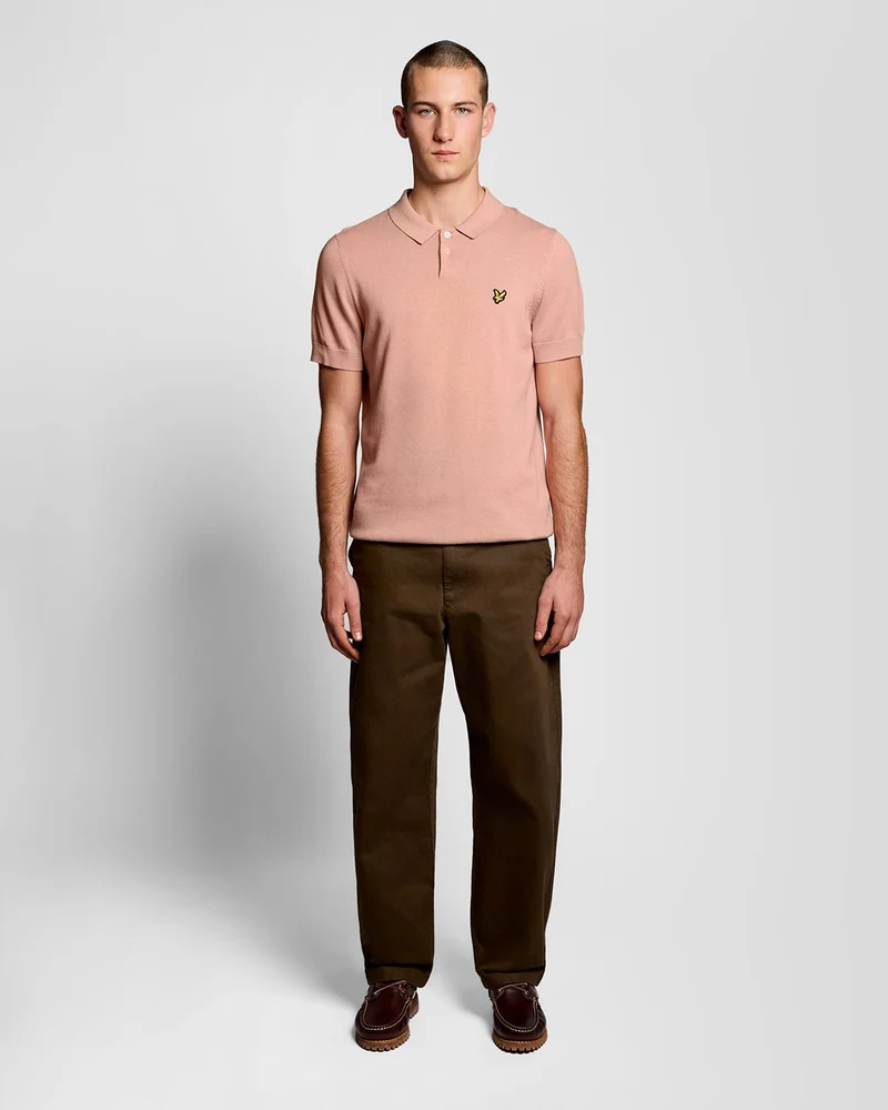 Cotton Knitted Polo Shirt