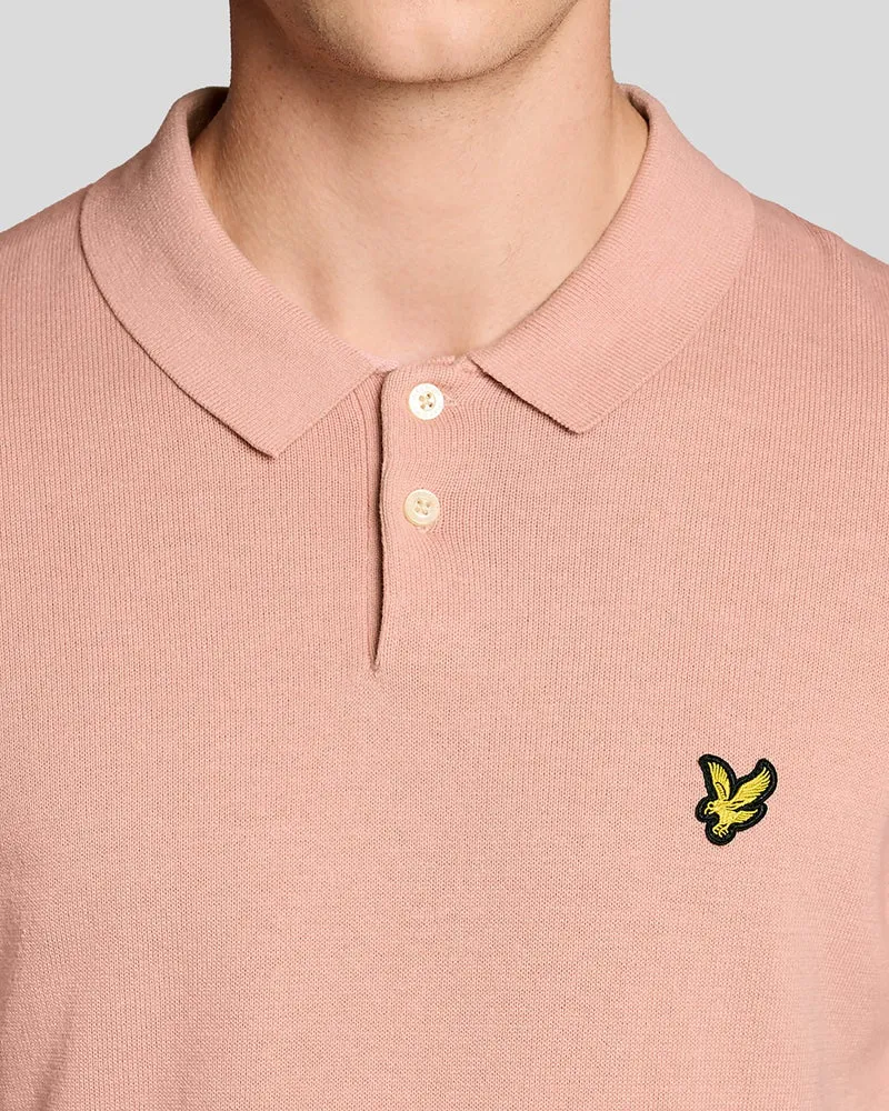 Cotton Knitted Polo Shirt