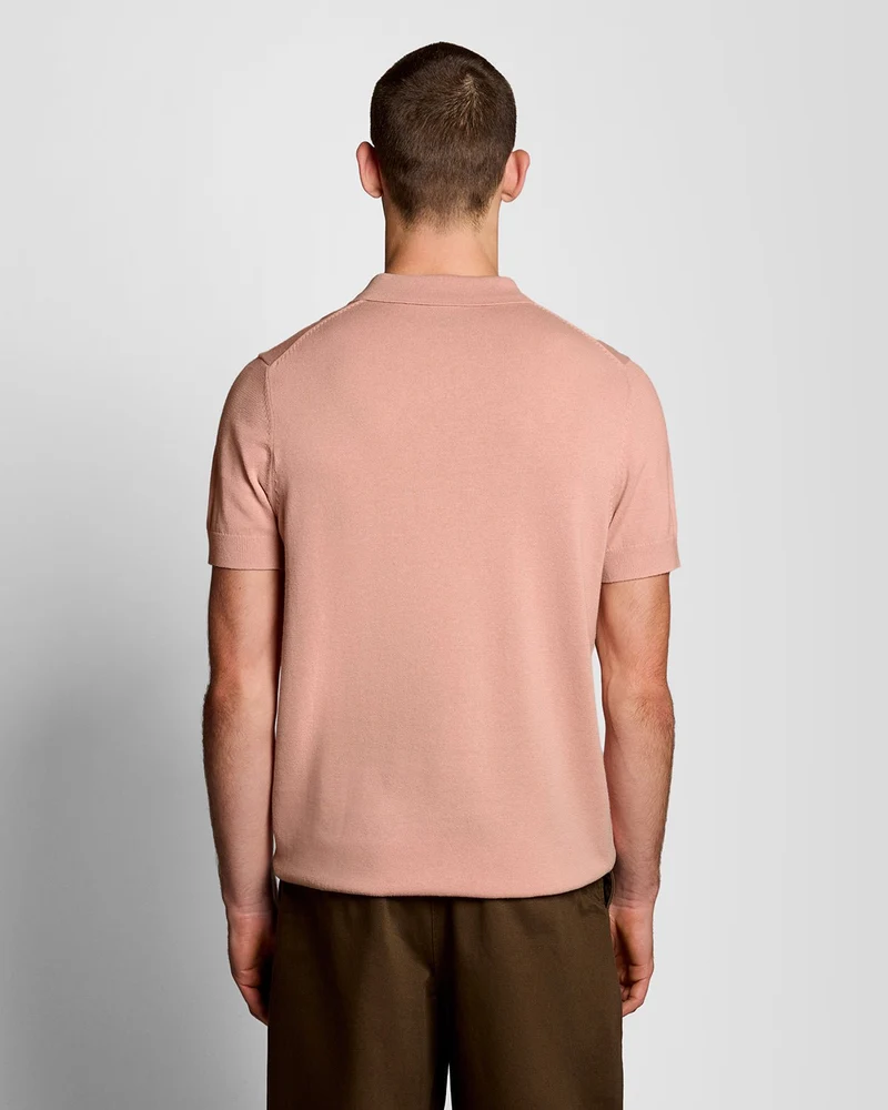 Cotton Knitted Polo Shirt
