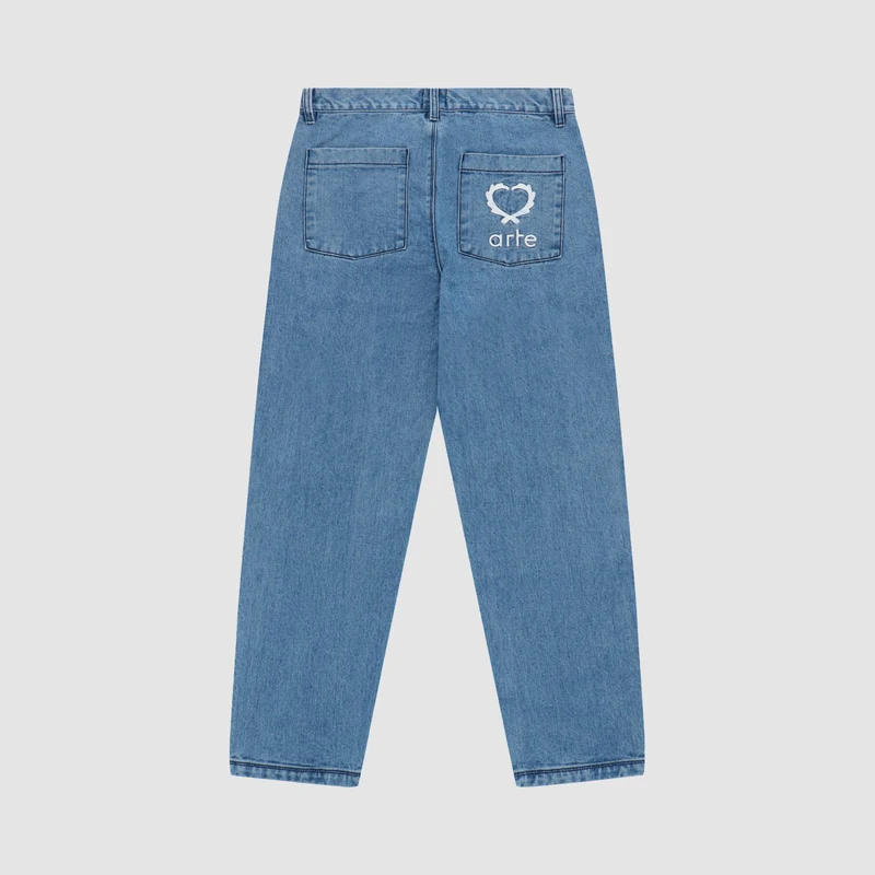 Pantalon Poage Back Heart - Denim