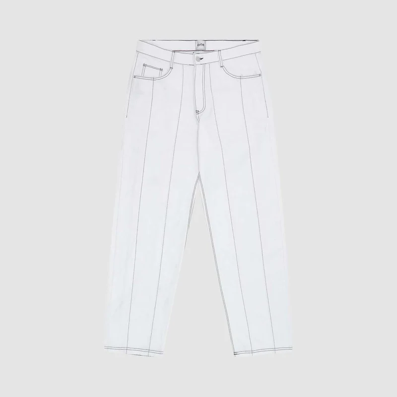 Pantalon Poage Detail - Blanc