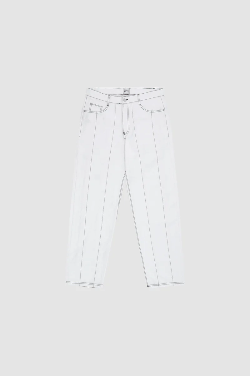 Pantalon Poage Detail - Blanc