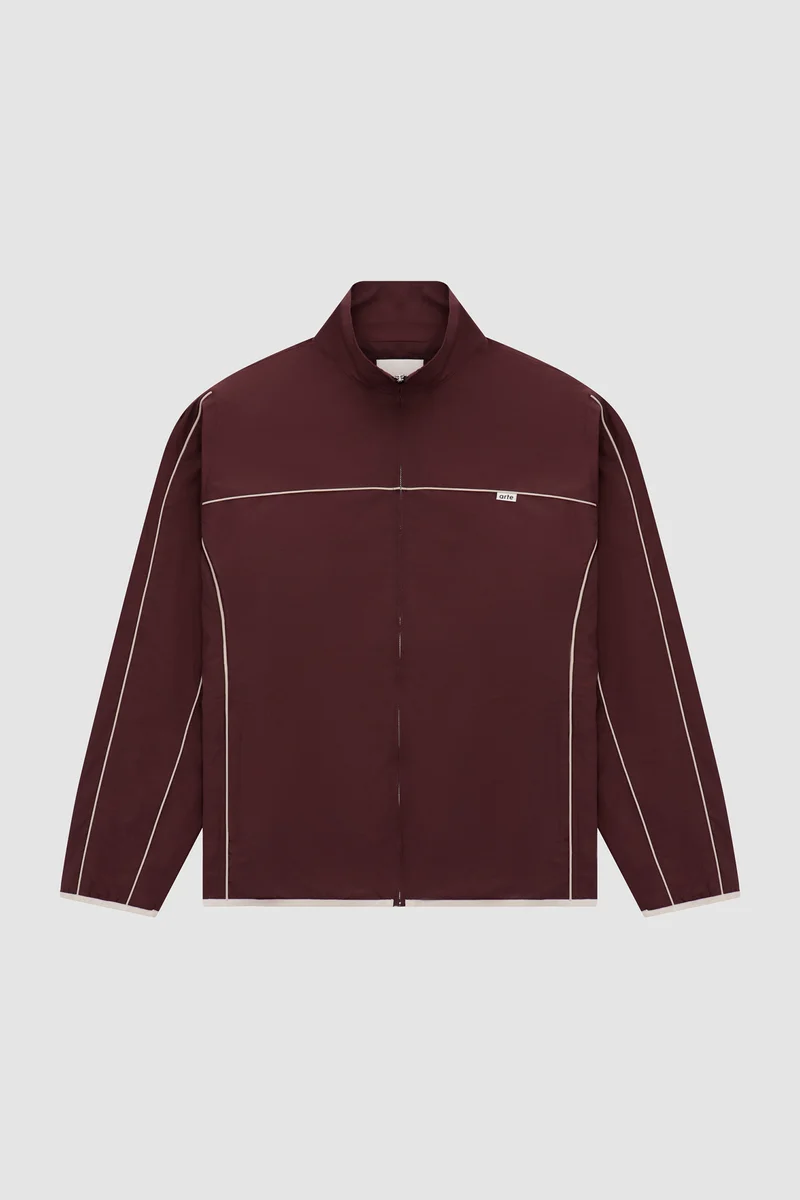 Veste Jordan SS24 - Bordeaux/Crème