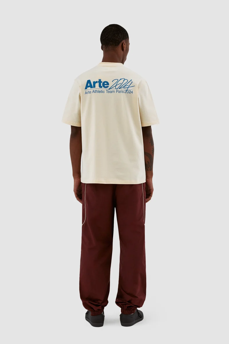 Pantalon Jordan SS24 - Bordeaux/Crème