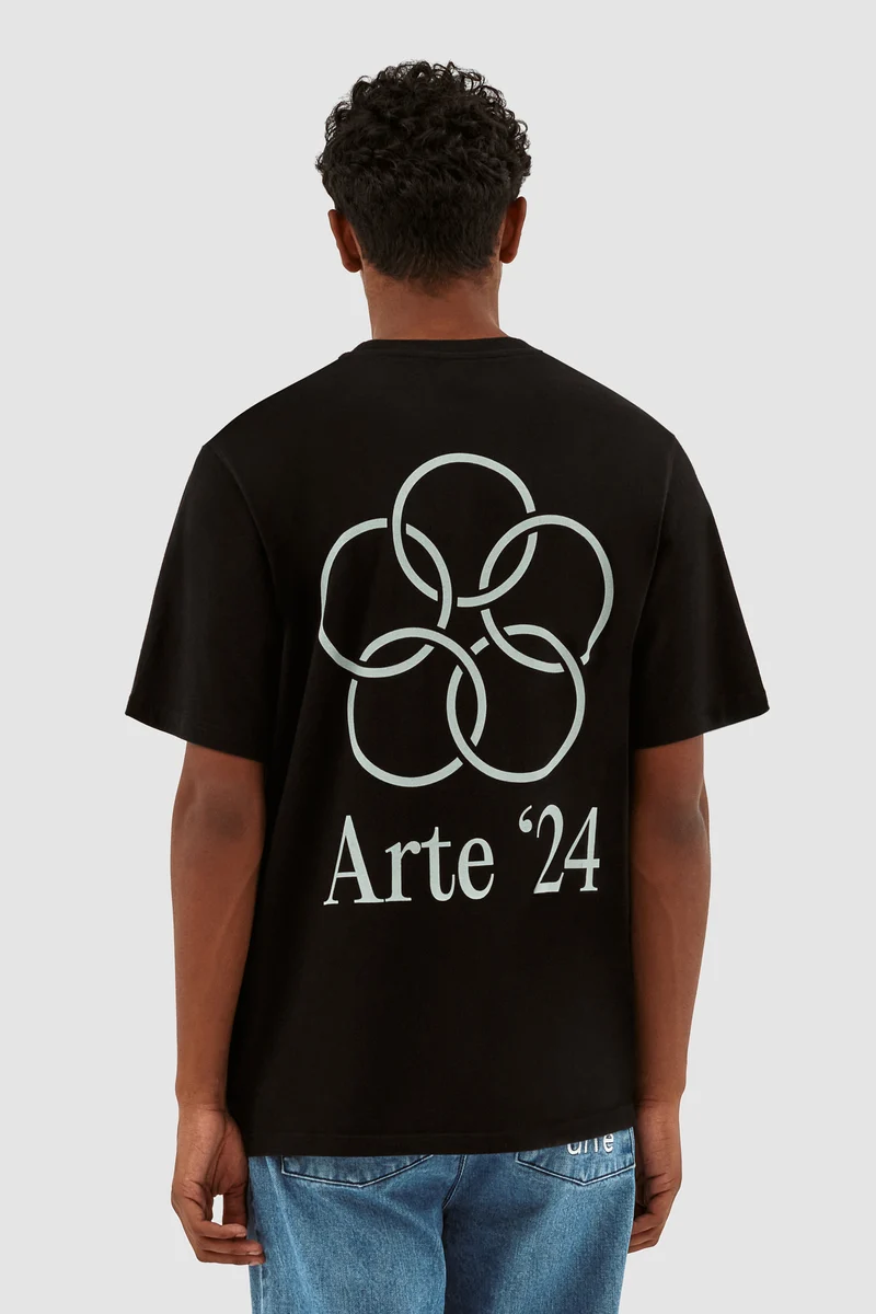 Teo - T-shirt avec anneaux au dos - Noir