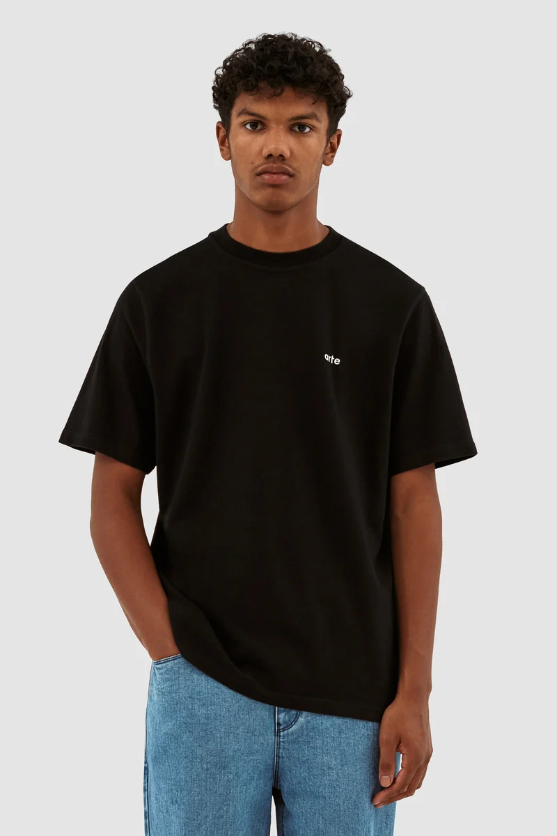 Teo - T-shirt avec anneaux au dos - Noir