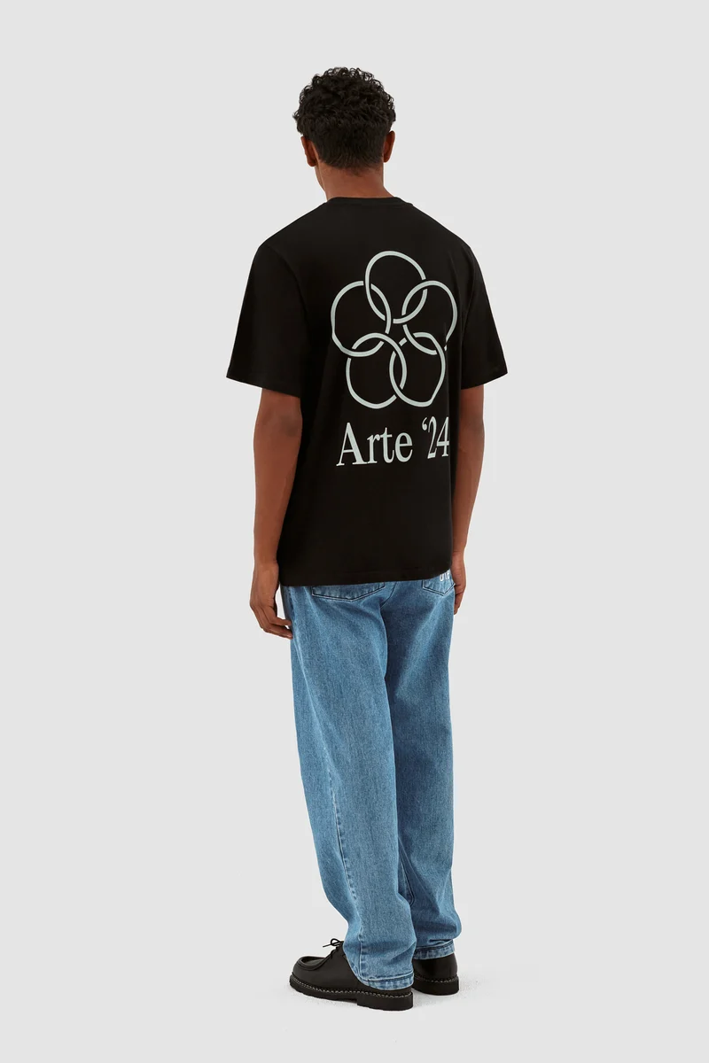 Teo - T-shirt avec anneaux au dos - Noir