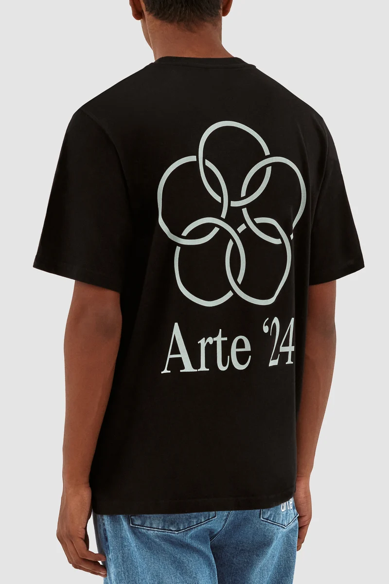 Teo - T-shirt avec anneaux au dos - Noir