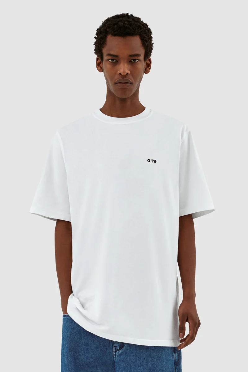 Teo Back Rings T-shirt - Blanc