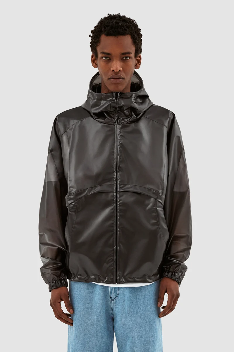 Veste Jim Translucide - Noir
