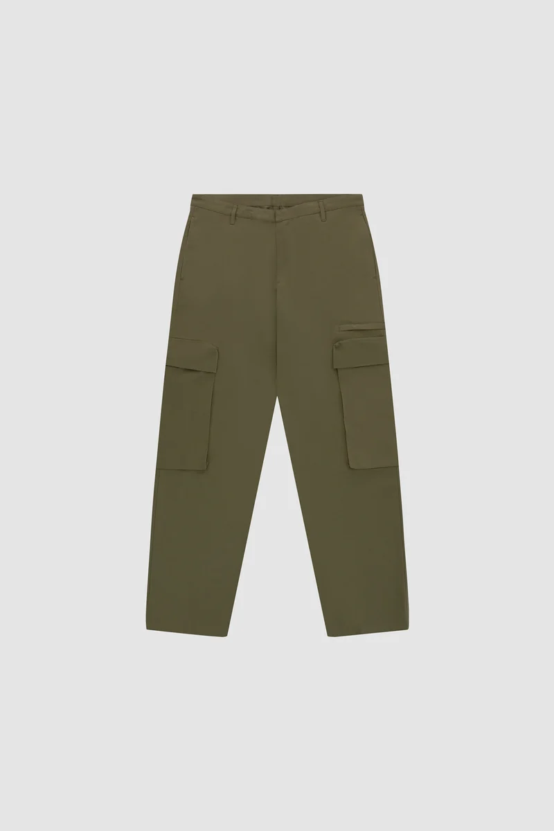 Pantalon à poches Park - Vert foncé