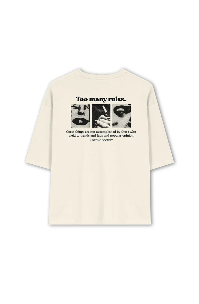 T-shirt Too Many Rules Stone