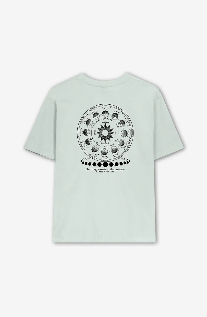 T-shirt Washed Oasis Apple