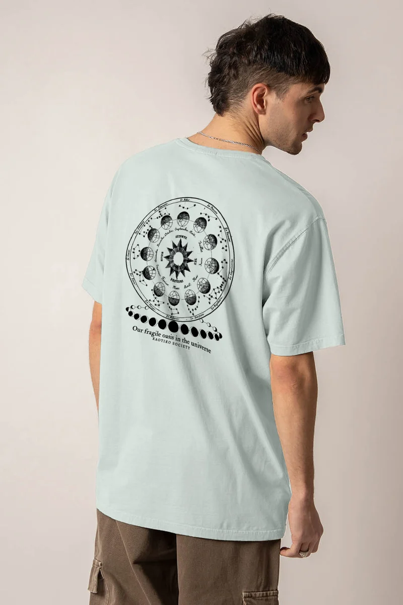 T-shirt Washed Oasis Apple