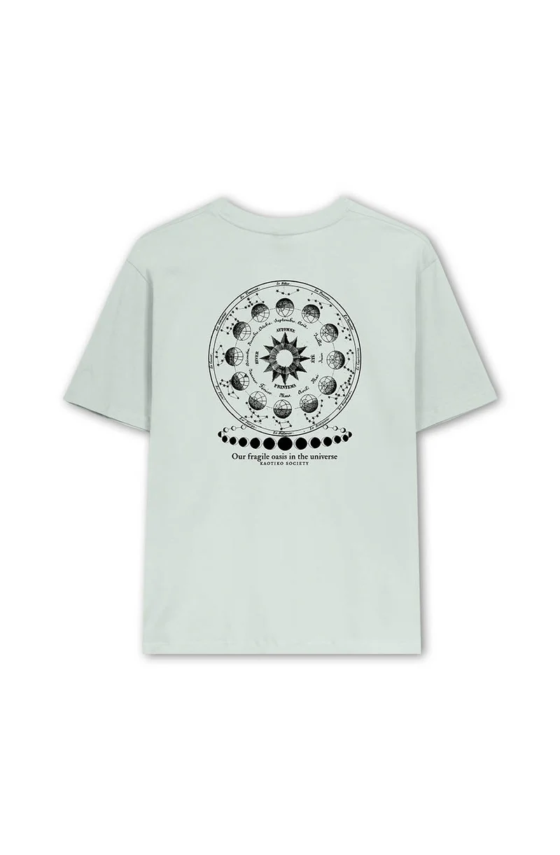 T-shirt Washed Oasis Apple