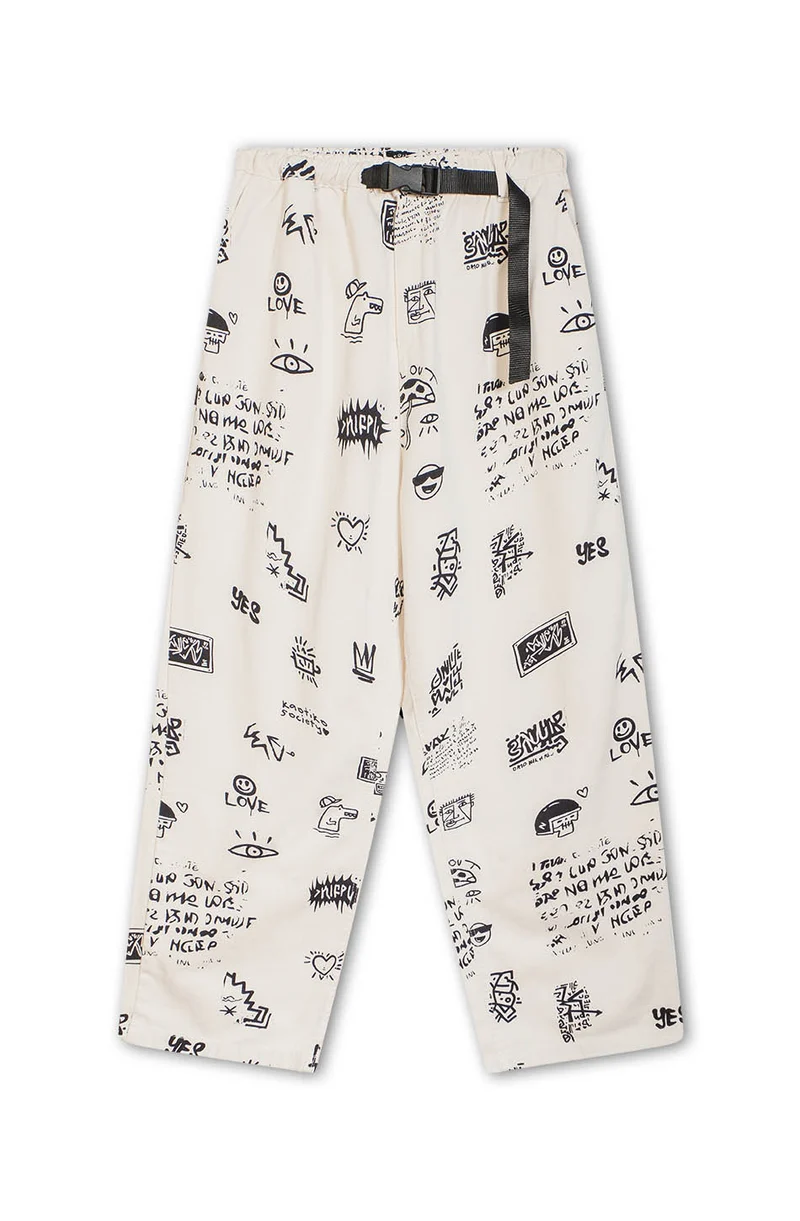 Pantalón Skate Belf Urban Ivory