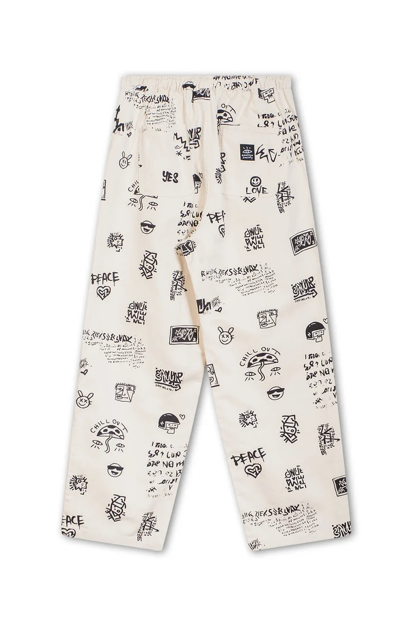Pantalón Skate Belf Urban Ivory