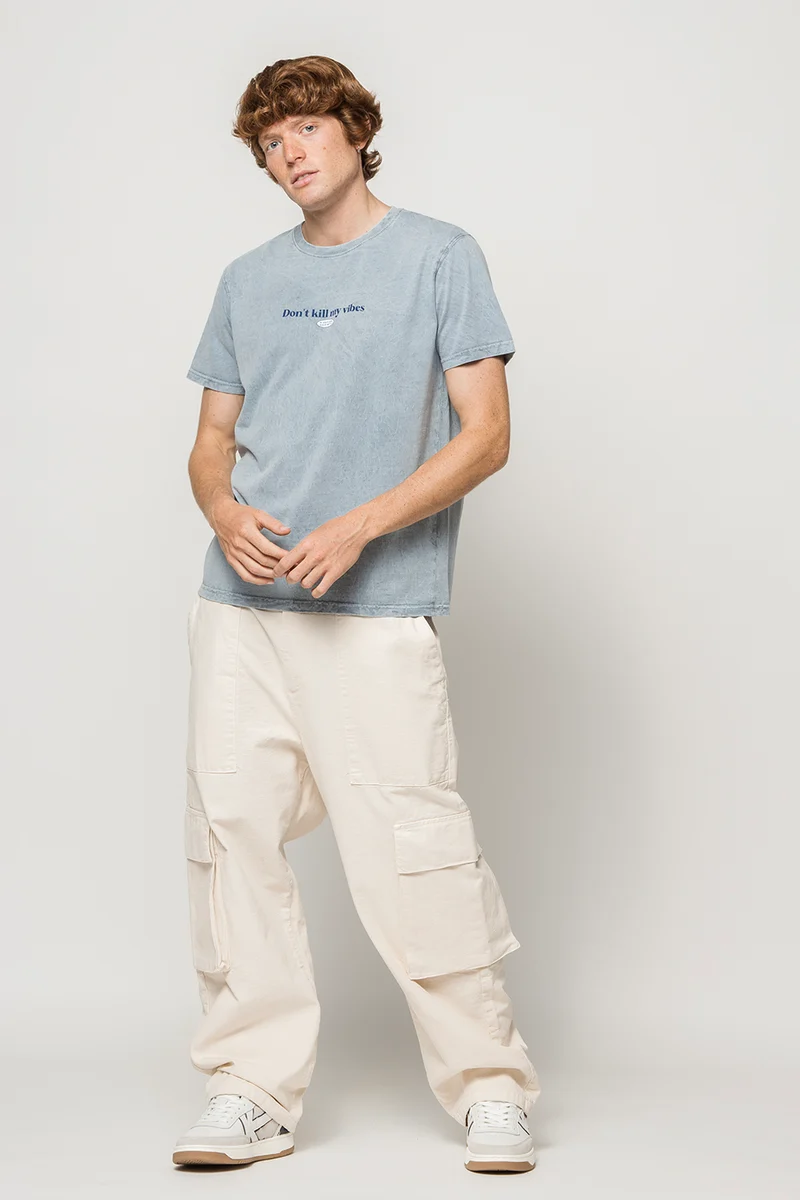 T-shirt en acier délavé Good Things
