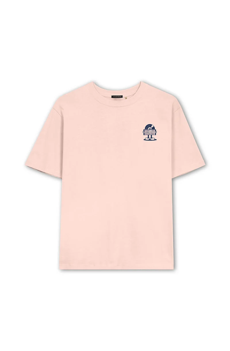 Washed Just Dance Foodtruck Pink Baby T-shirt