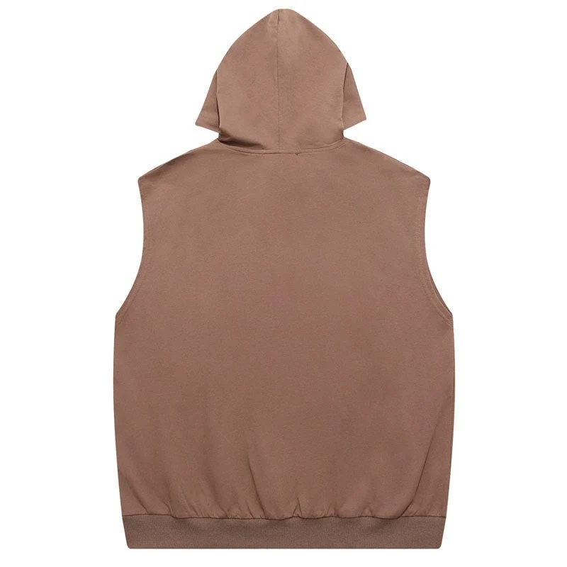 Sweat Sans Manche Homme