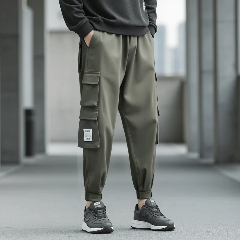 Pants Dark Streetwear