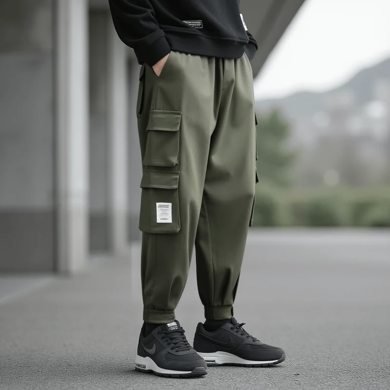 Pants Dark Streetwear