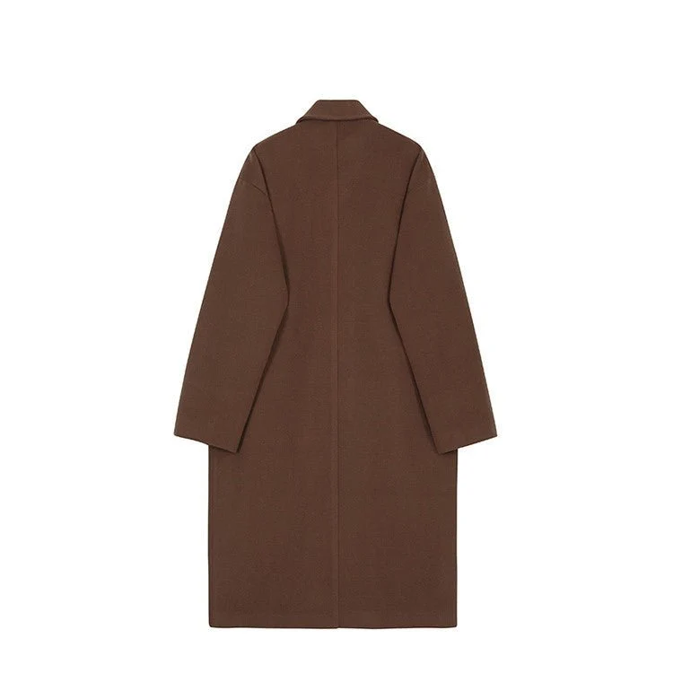 Manteau Long Homme Laine