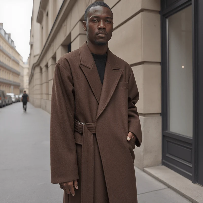Manteau Long Homme