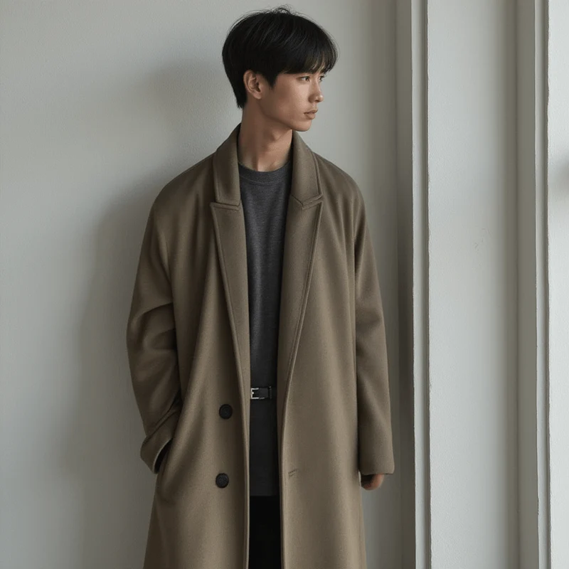 Manteau Long Homme