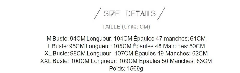 Manteau Long Homme