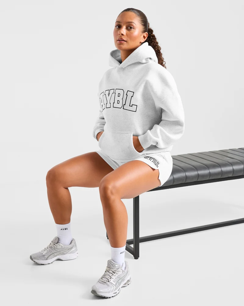 Varsity 2.0 Oversized Shorts - Heather Gris