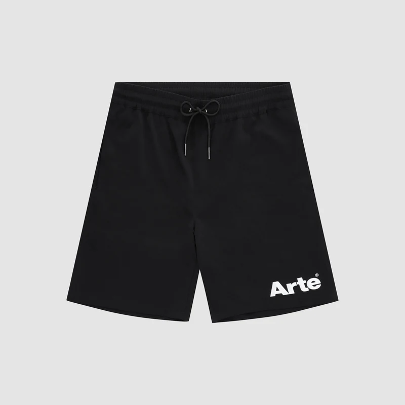 Short à logo Samuel - Noir