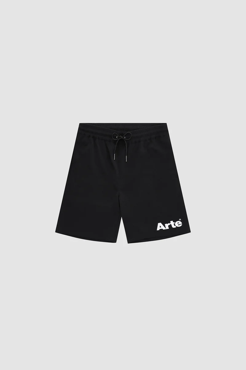 Short à logo Samuel - Noir
