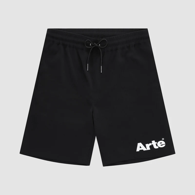 Short à logo Samuel - Noir