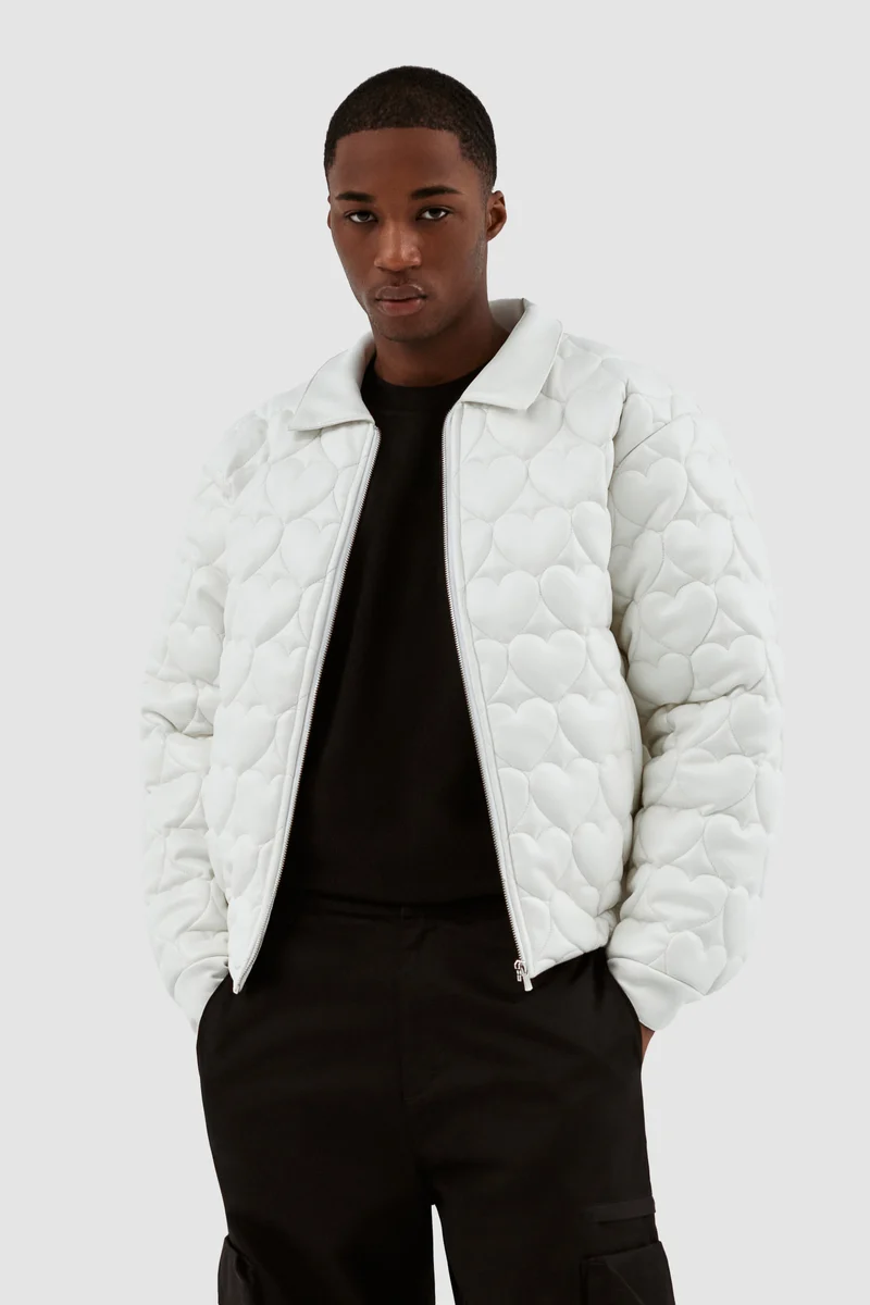 Veste matelassée Jonah - Blanc cassé
