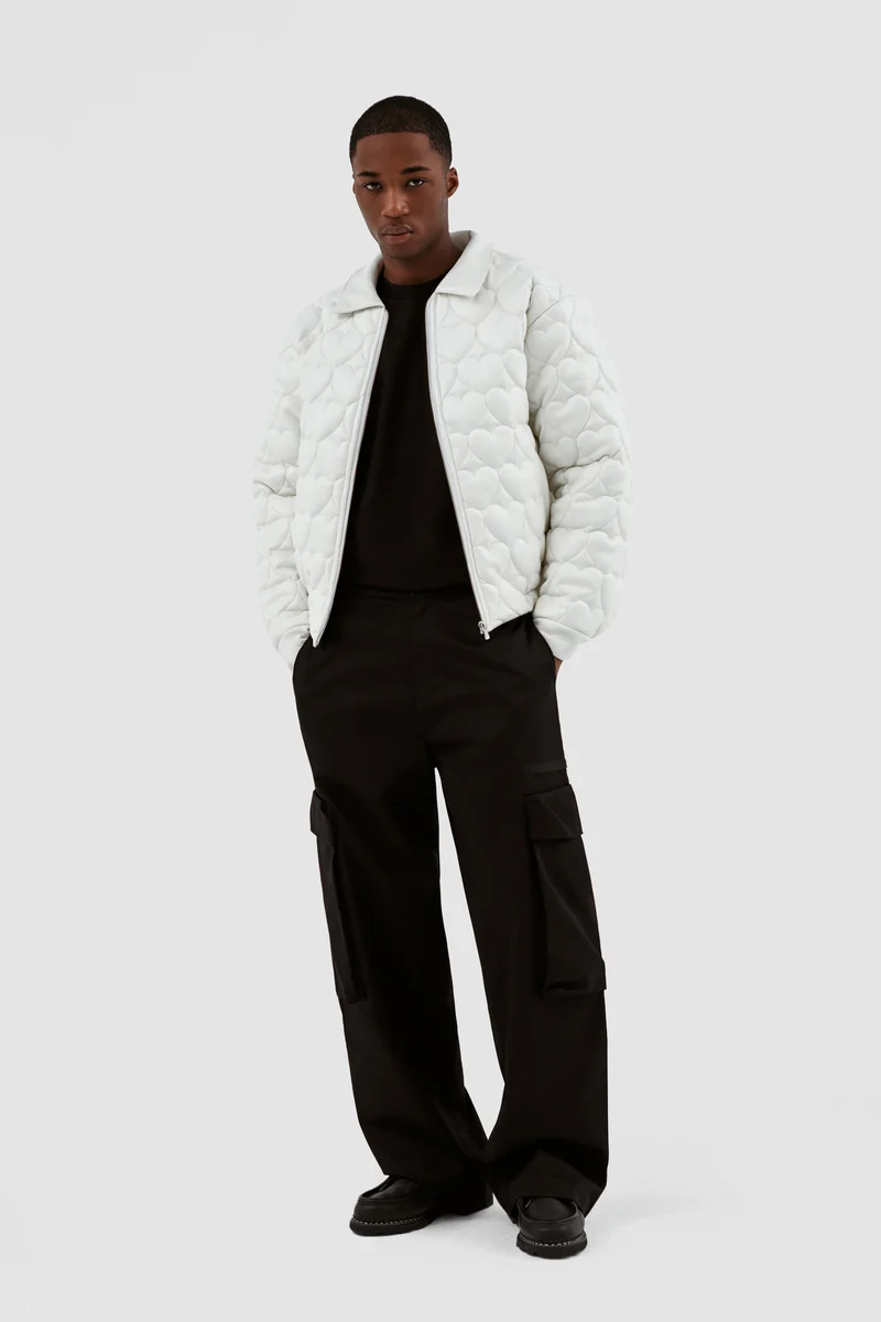 Veste matelassée Jonah - Blanc cassé