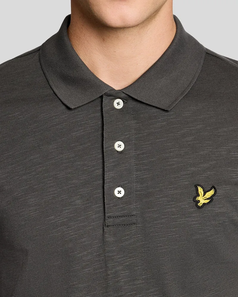 Fine Cotton Slub Polo Shirt