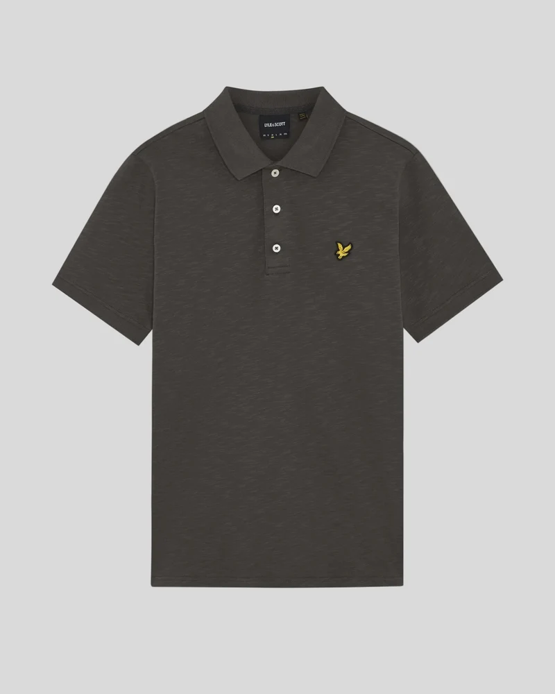 Fine Cotton Slub Polo Shirt